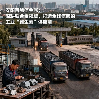 Anyang Baitengxin Metal: augošais Ķīnas spēks globālajā dzelzs sakausējumu piegādes ķēdē